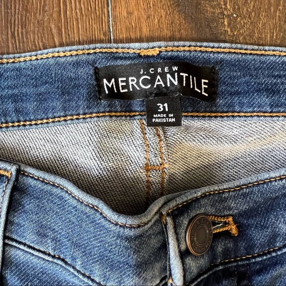 J crew mercantile skinny jeans SZ 31/10 - Picture 4 of 5